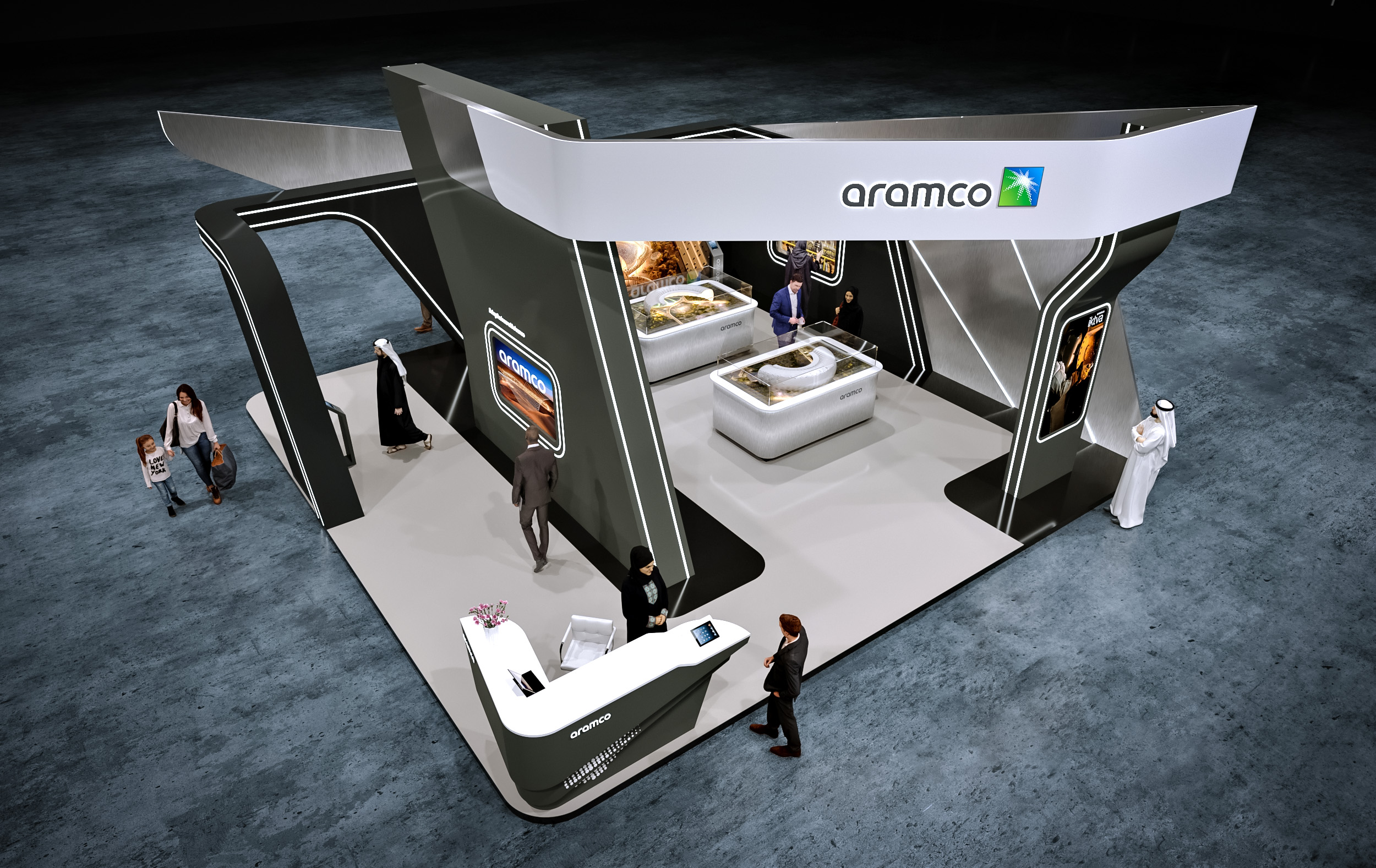 ARAMCO Stand 10m x 10m-12