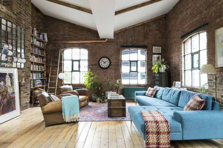 伦敦仓库改造成工业风住宅丨英国伦敦丨houseUP-1