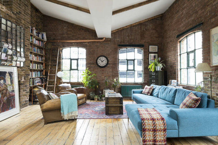 伦敦仓库改造成工业风住宅丨英国伦敦丨houseUP-1
