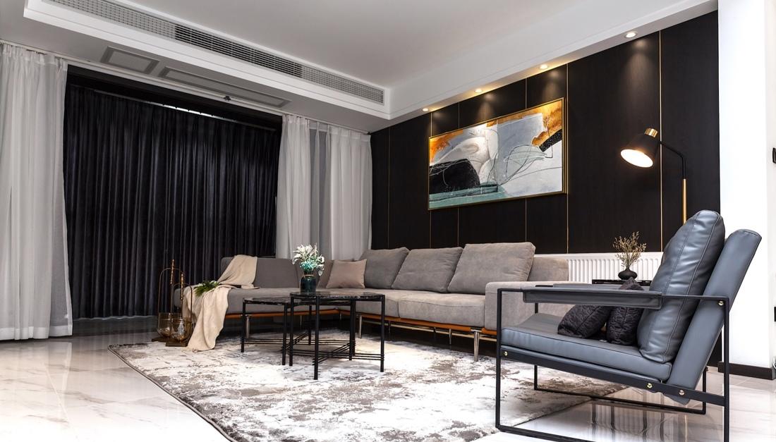 黑白灰演绎现代简约,品质生活触手可及-4