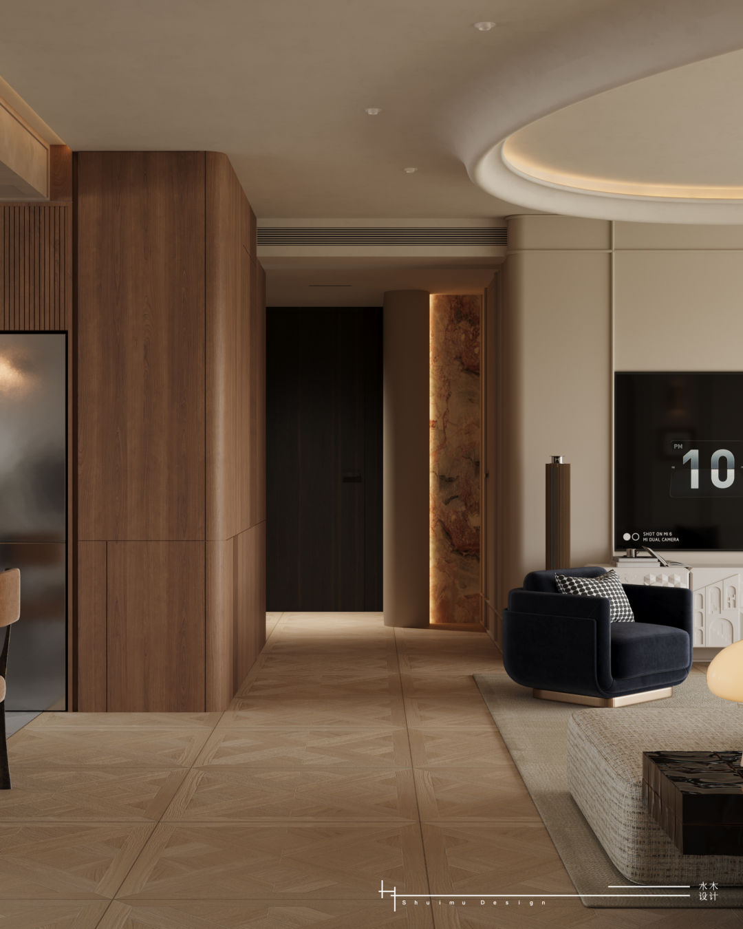 新作  紫金堡225平 · 轻法美学,打造质感居所丨水木设计-32