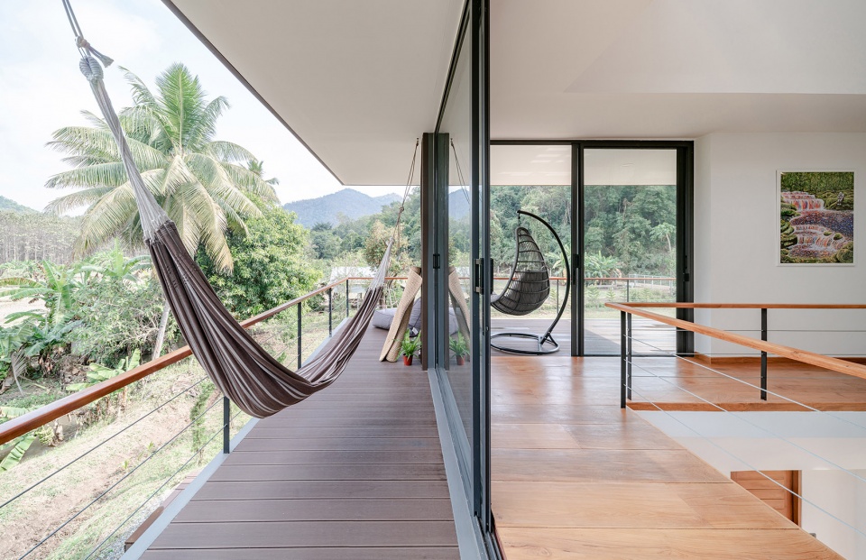 泰国 MHS 住宅，雕塑般的混凝土山居-35