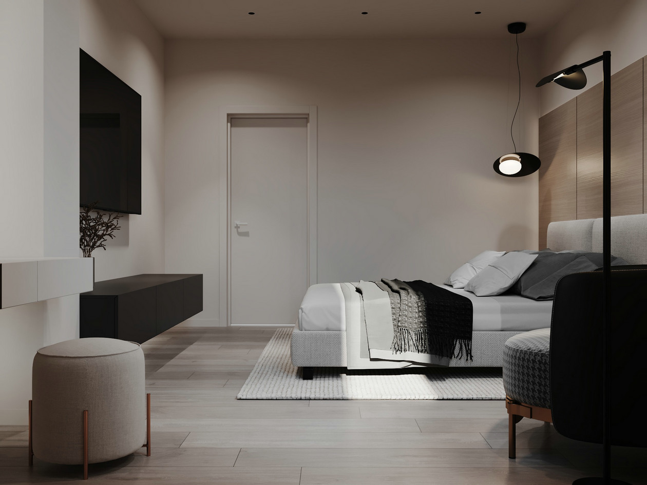 高级灰色系公寓设计-12