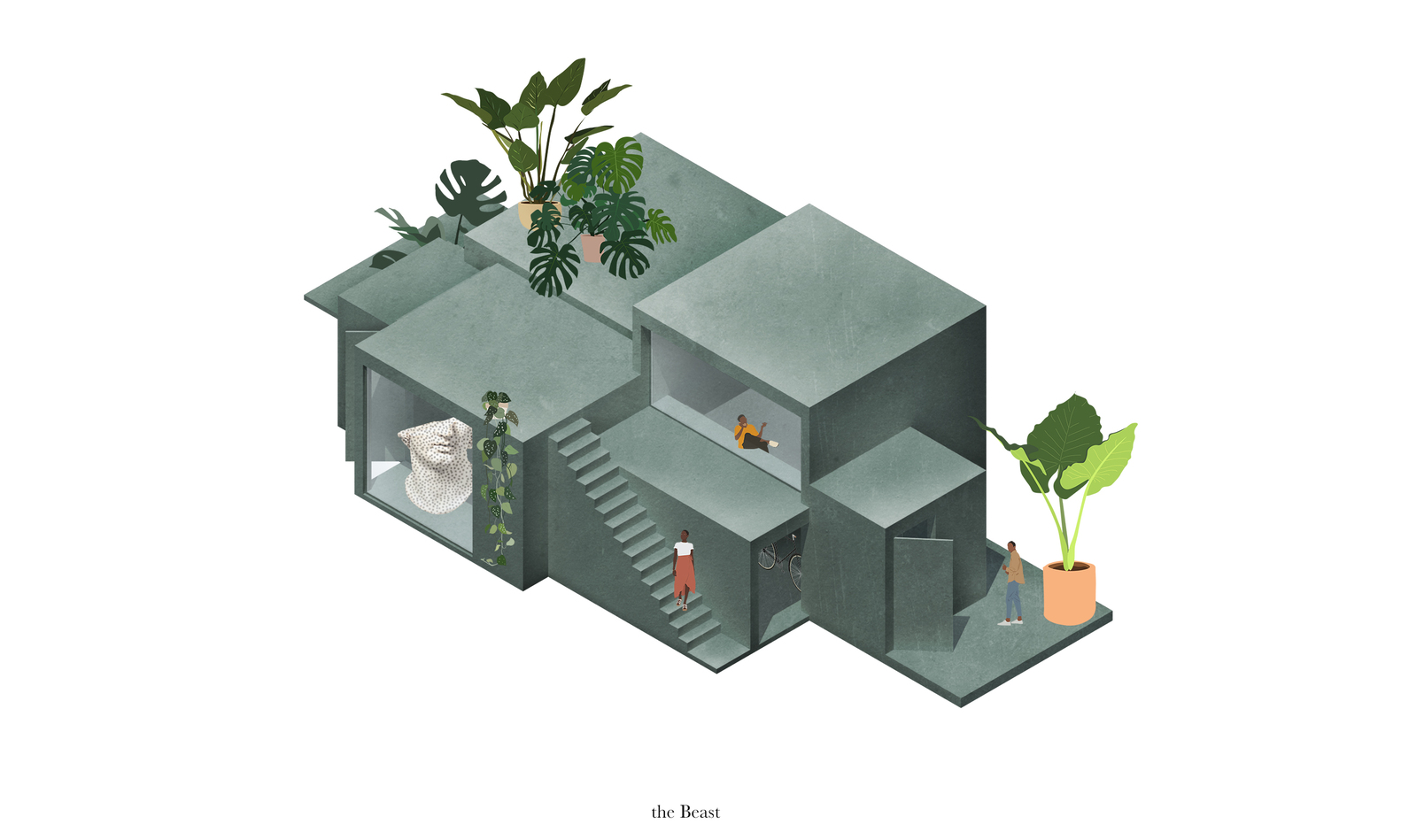 荷兰阿姆斯特丹 Wet Beast Office丨Studioninedots-22