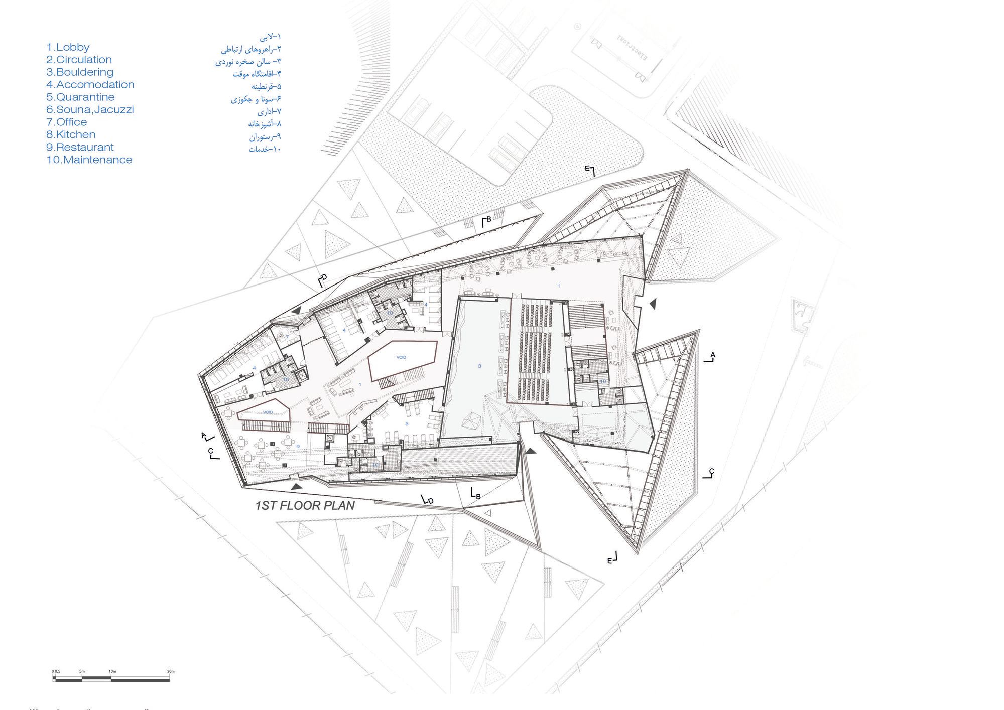 伊朗 Polour 山岩攀爬馆-33