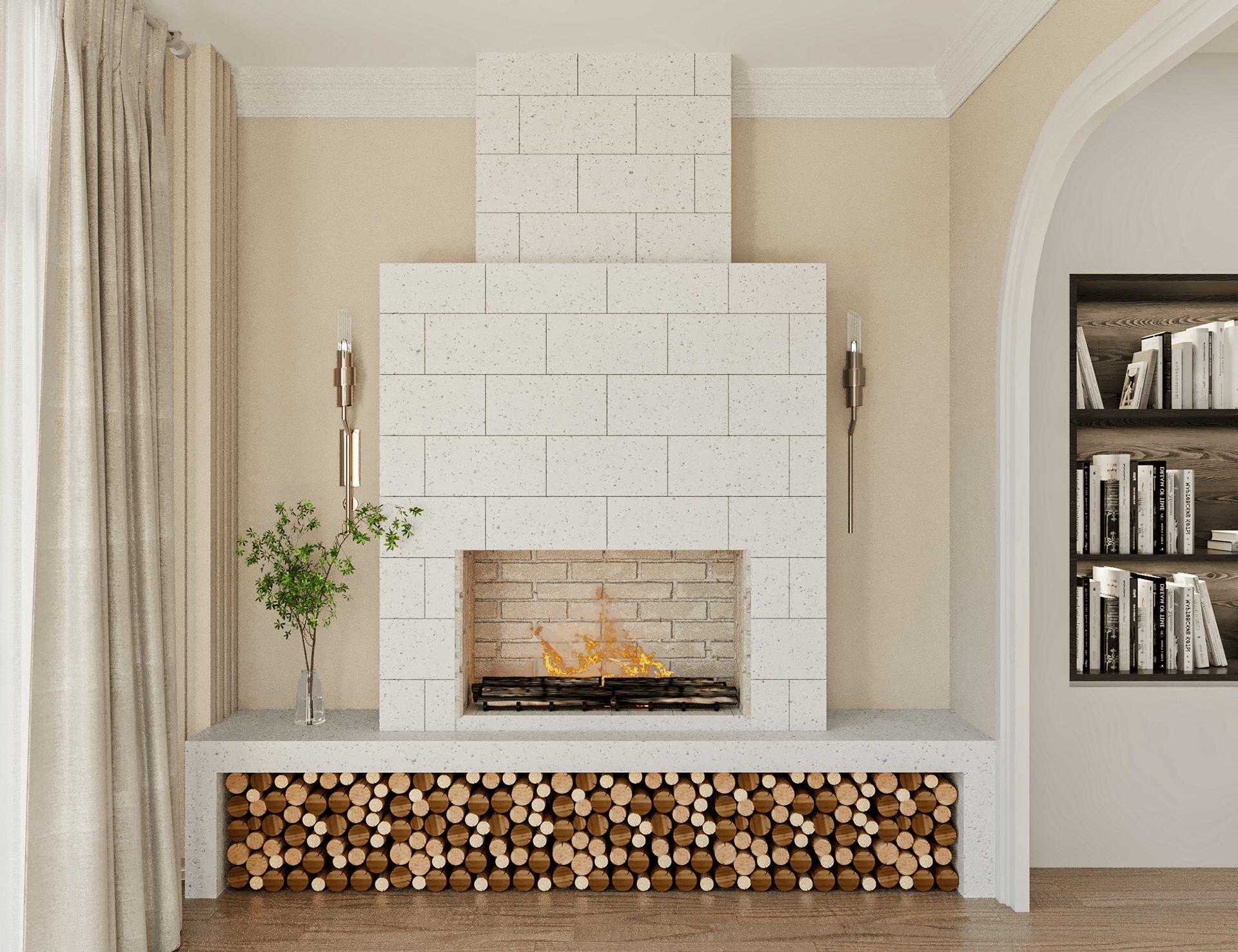 米色房子 / 浅褐色房子丨越南丨Ciosce Nguyen-7