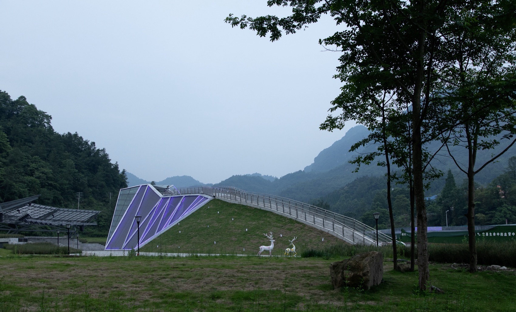 彭州市白鹿镇露天音乐厅丨中国四川丨成都市建筑设计研究院有限公司,奥地利R&P建筑有限公司-11