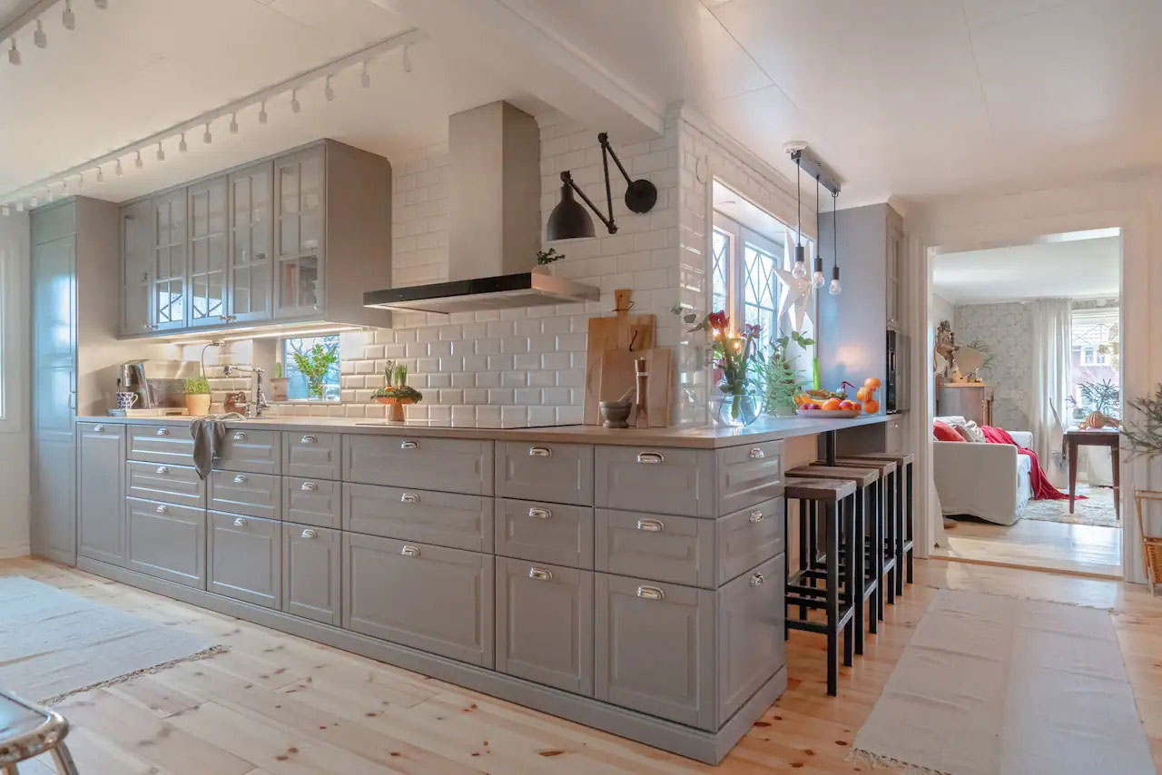 瑞典 18 世纪农场 house 的温馨圣诞-7