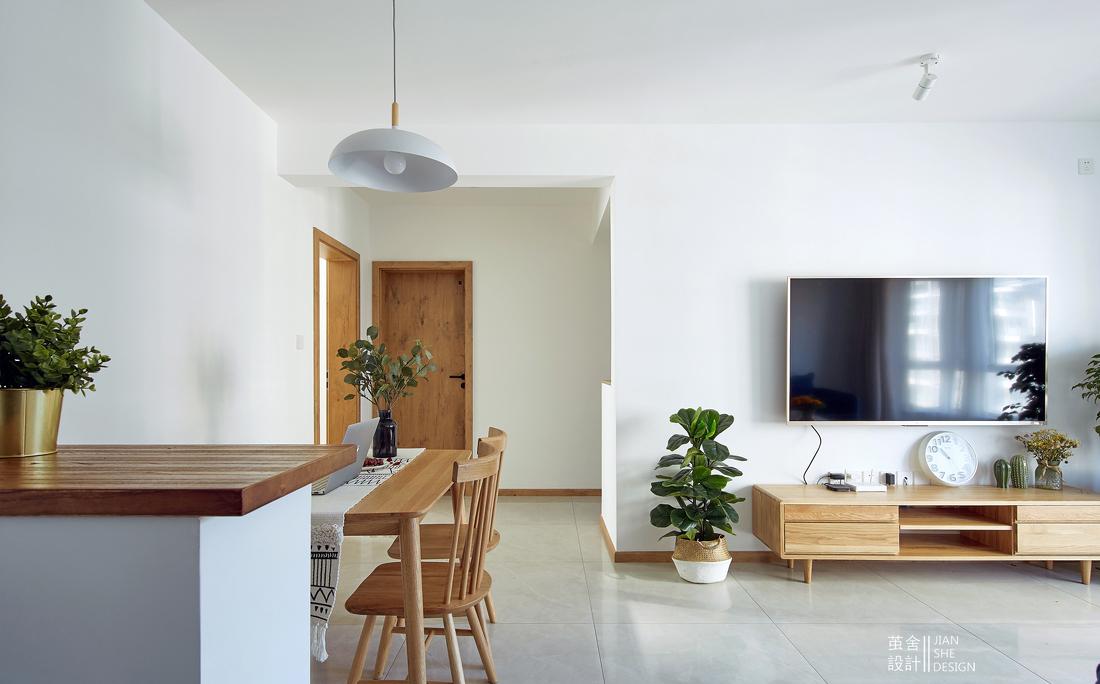 二手房翻新,明亮温暖的小户型改造-34