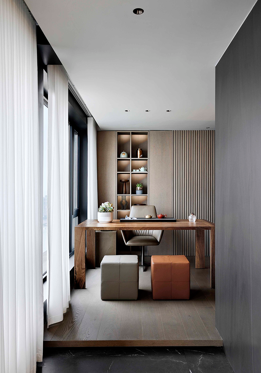 福州极简风格的居住空间丨中国福州丨潘自立-17