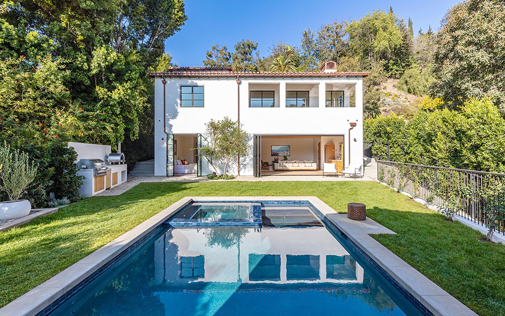 好莱坞山庄的百年别墅 | 设计师夫妇的西班牙风格重生-22