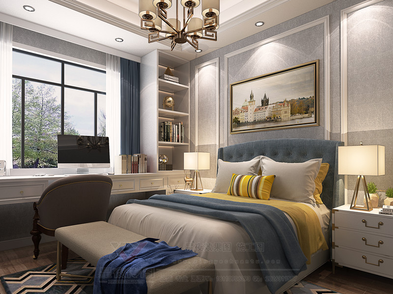 欧式轻奢全屋定制，演绎浪漫空间艺术-6