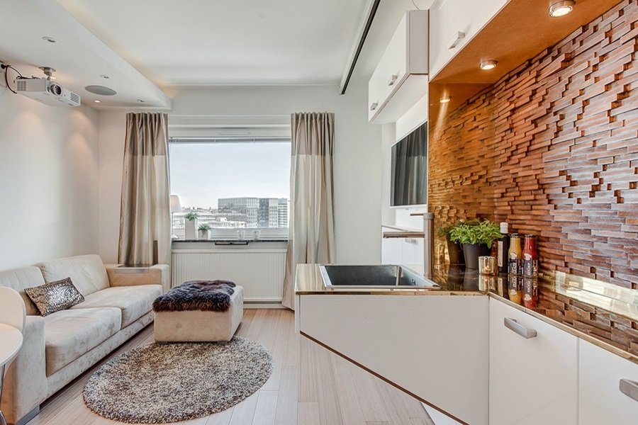 34平米单室公寓室内设计-10