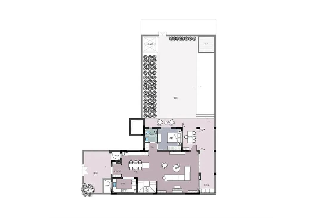 重庆渝北区现代法式别墅设计丨中国重庆丨恺悦陈设,KD室内设计第一设计中心-26