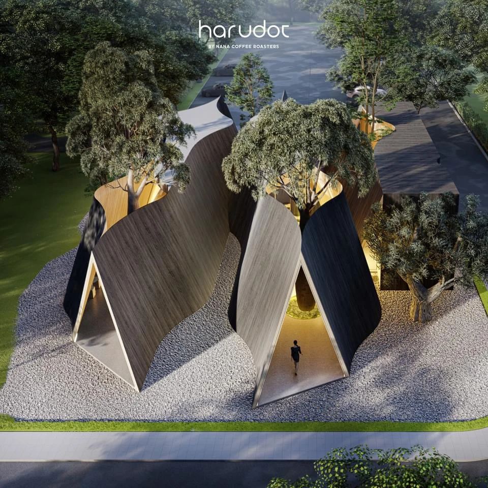 黑色咖啡馆 在自然间流动：泰国 Harudot Chonburi by NANA Coffee Roasters-44