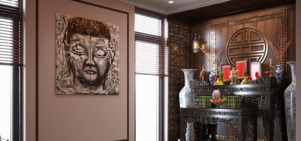 越南 VINHOME 别墅 | 钢琴区、小聚会厅、女儿房、拜拜房-43