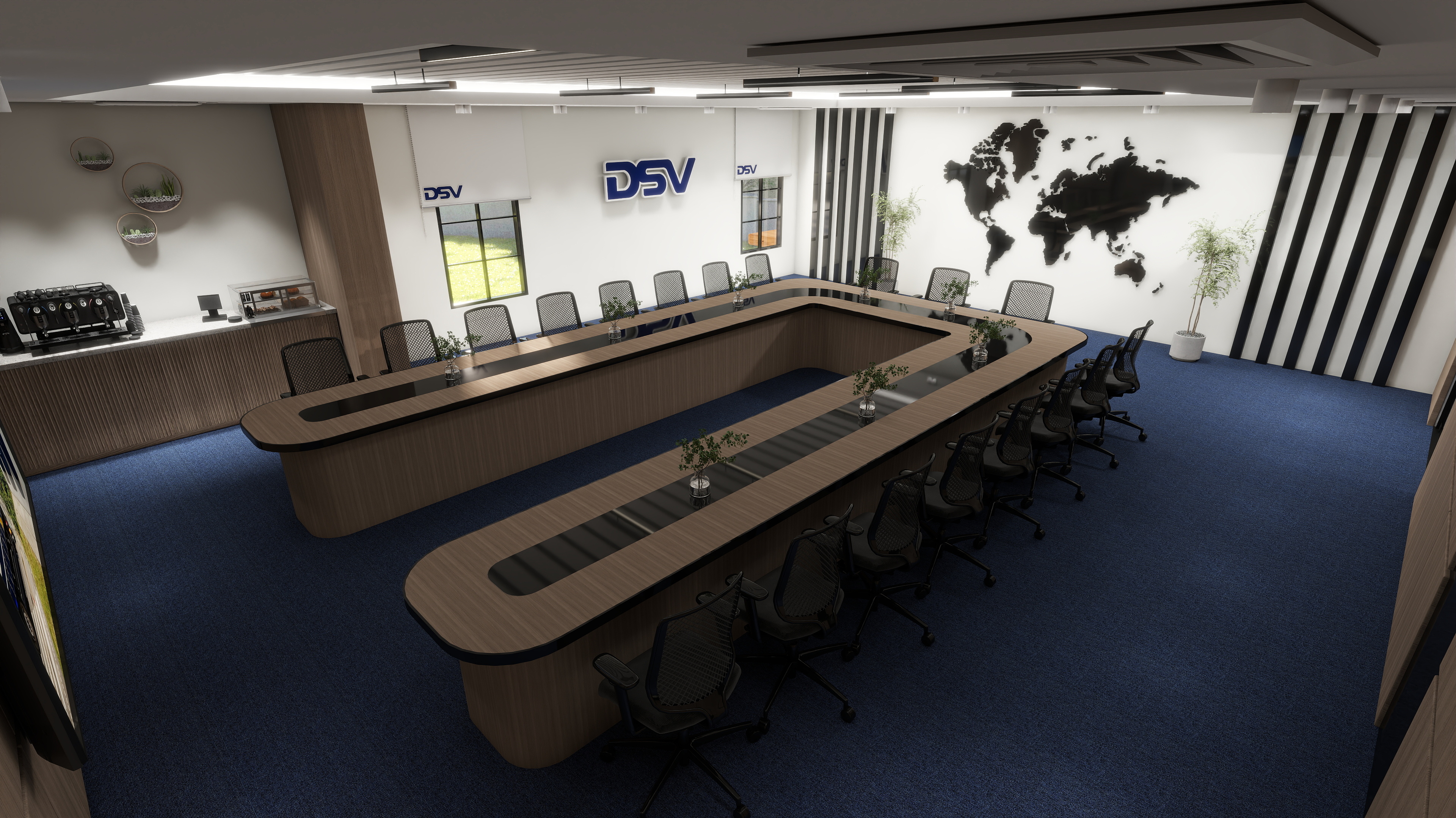 Modern Corporate Boardroom | Interior Design-3