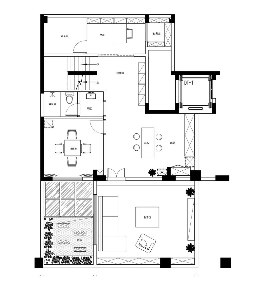 简约别墅设计 | 质感与舒适的完美融合-23