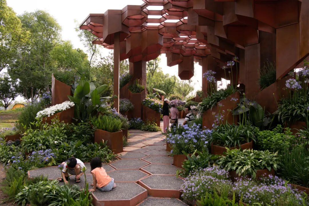 2023德阳市花月季展德阳园 | 齿轮花园-103