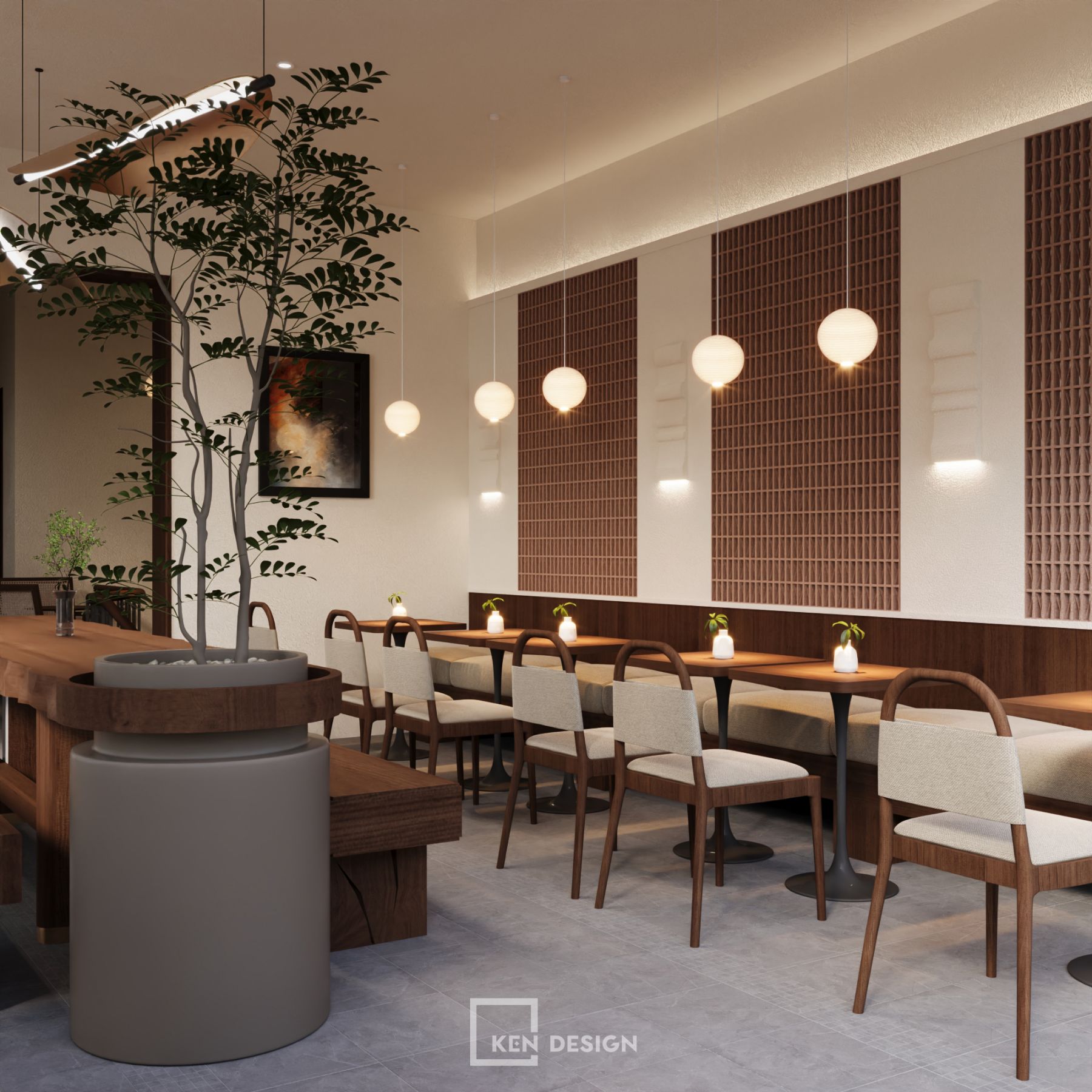 Blume咖啡馆设计丨越南河内丨Ken Design-15