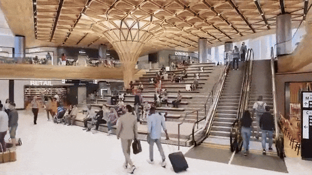 全球精选 | 西雅图-塔科马国际机场 C 大厅扩建顺利封顶!-27