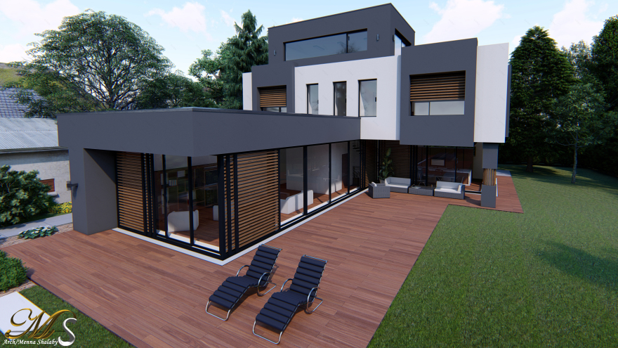 德国单户住宅外部设计-2