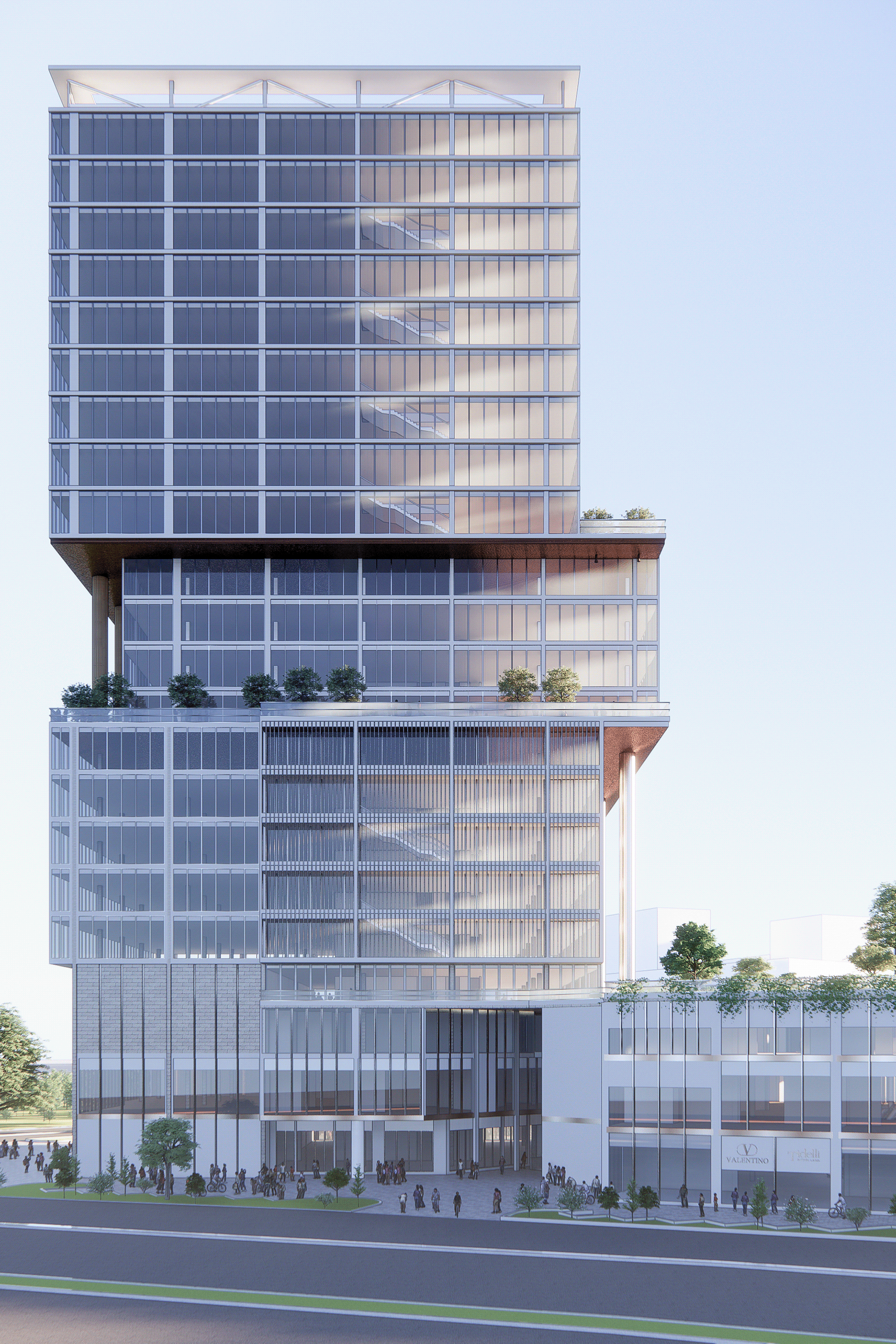 办公大楼  商业中心综合工程设计-10