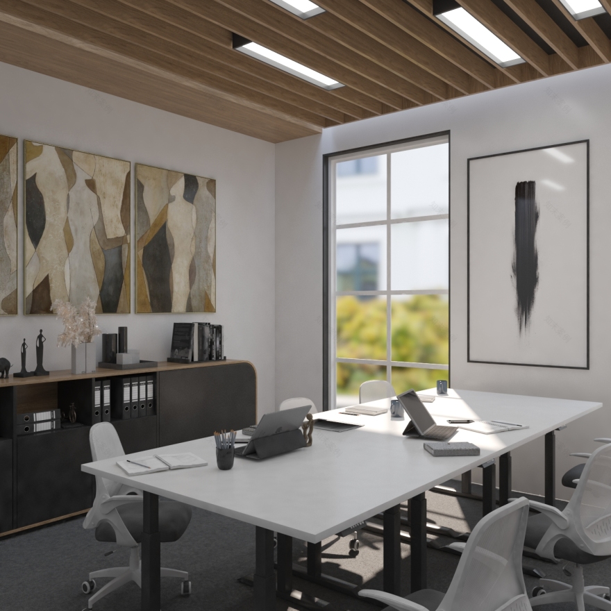 极简主义书房室内设计-5