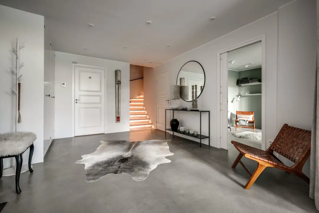 瑞典斯德哥尔摩工业建筑中的玻璃设计双层公寓-15