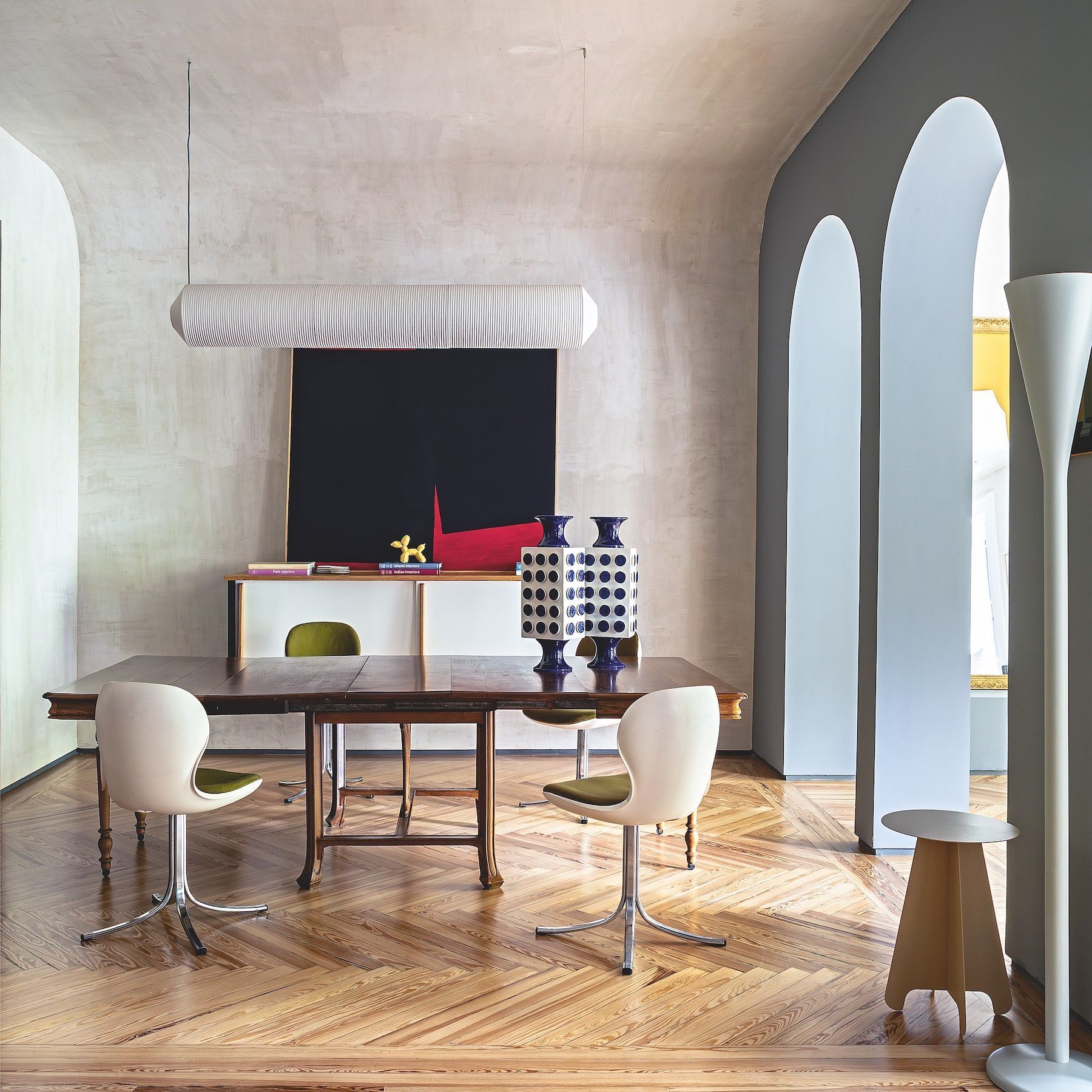 马德里300㎡经典风当代住宅改造丨西班牙马德里丨Marta Rayón-2