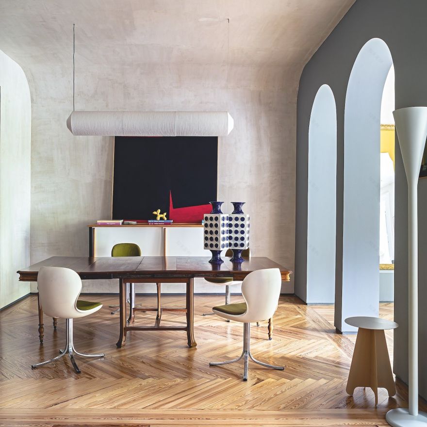 马德里300㎡经典风当代住宅改造丨西班牙马德里丨Marta Rayón-2