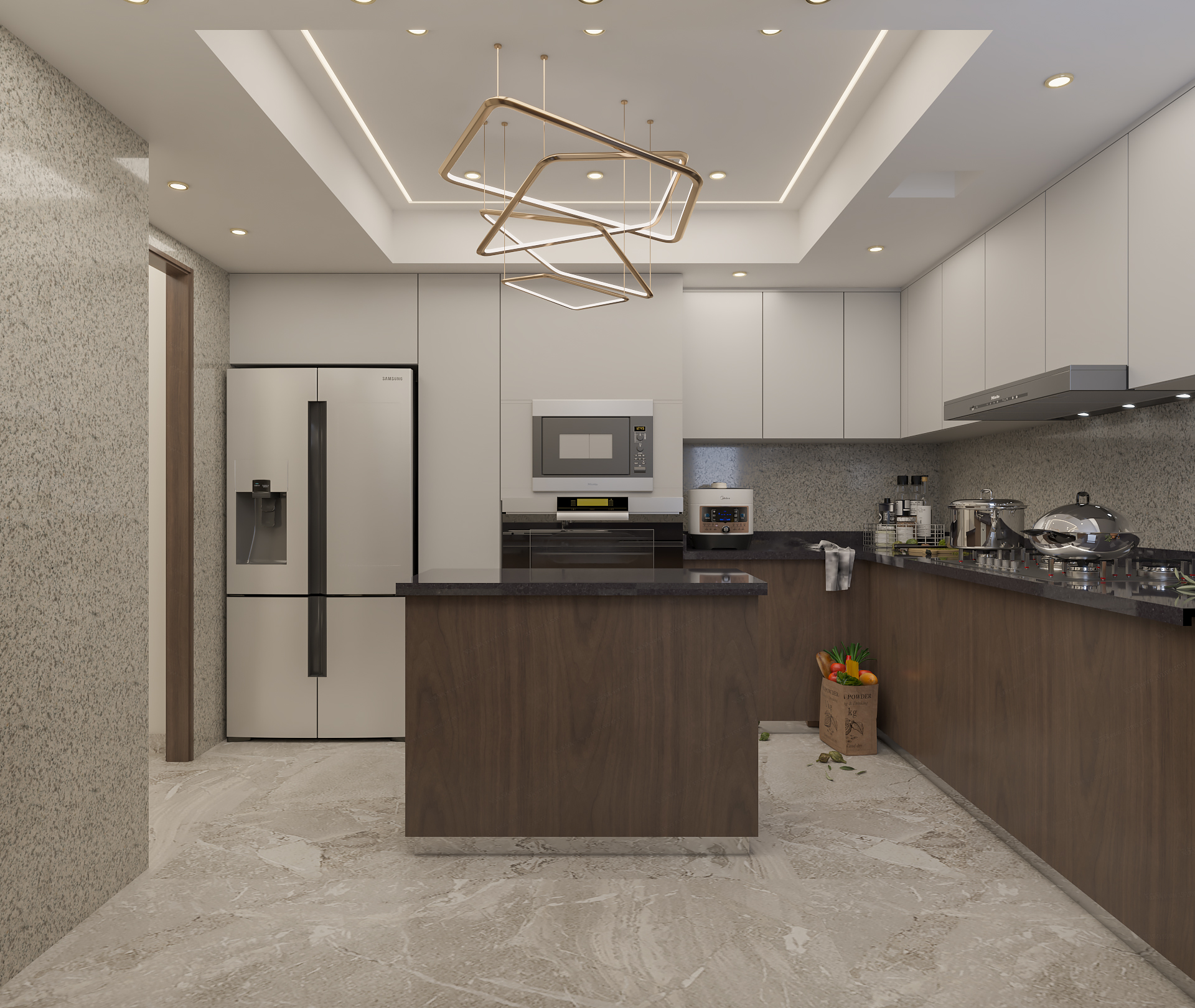 Modern Apartment Design at Roushdy, Alexandria-46