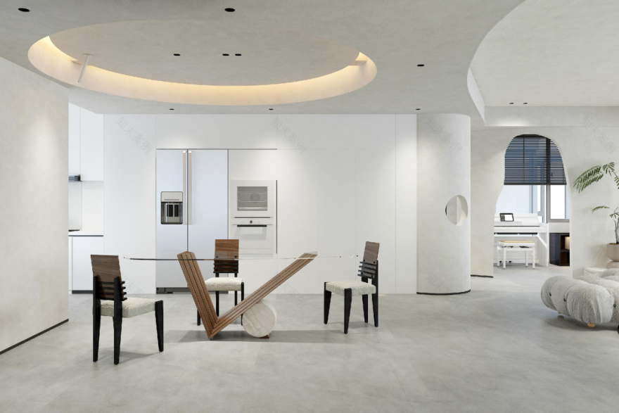 留白之间,光影与松弛感的居所丨上海半间设计贵阳分公司-24