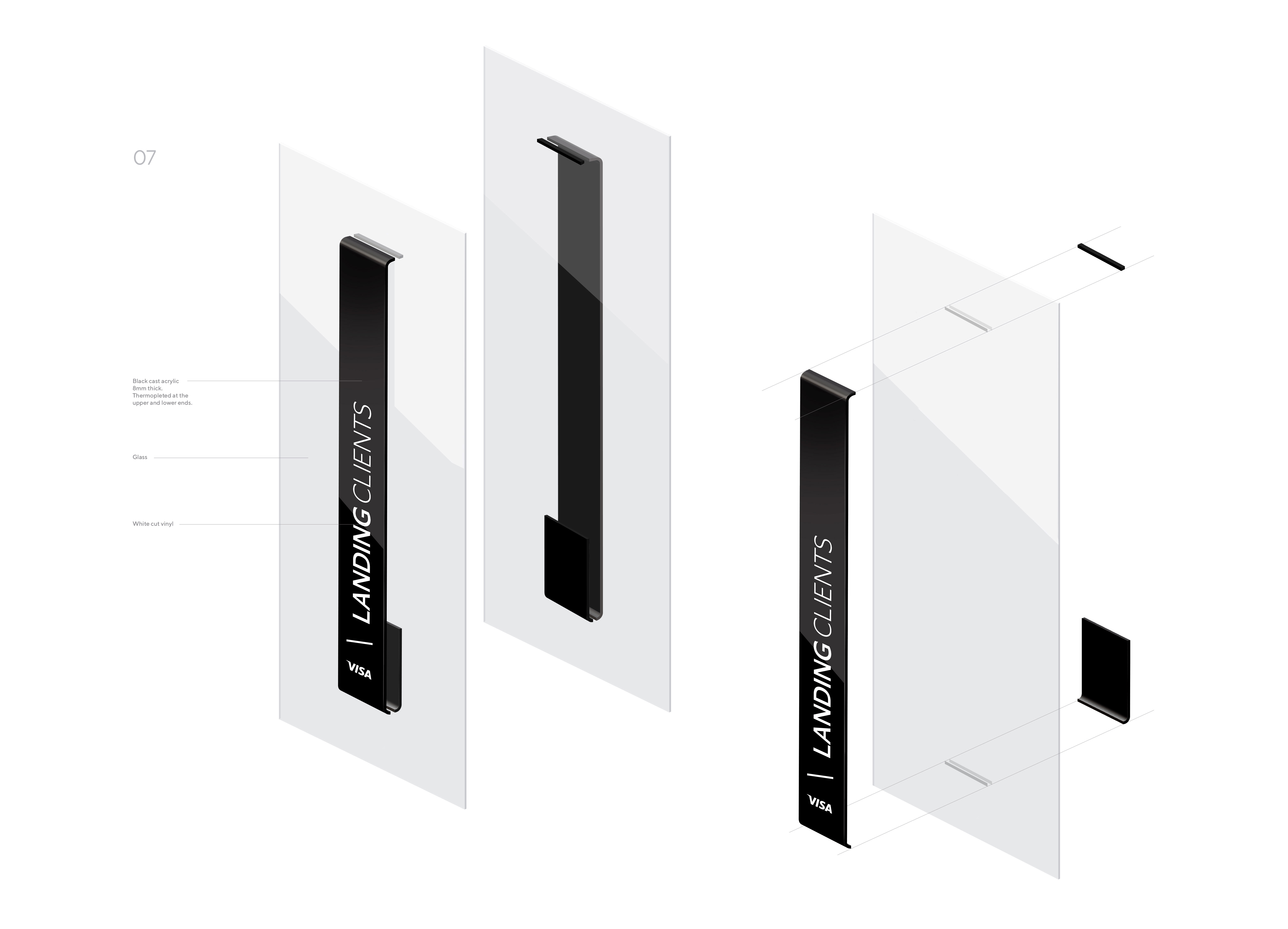 VISA 阿根廷办公室环境标识设计丨Inplace-35