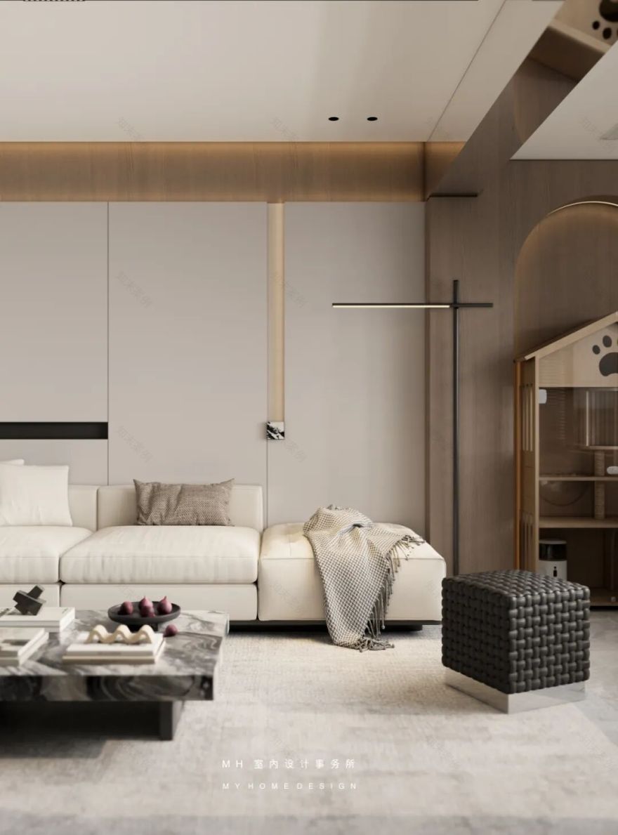 【首发】MH设计新作:自然·永恒▏完美细节呈现高品质生活空间-30