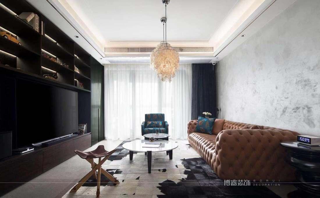 博睿设计 | 平层混搭,156m²邂逅浪漫时光-0