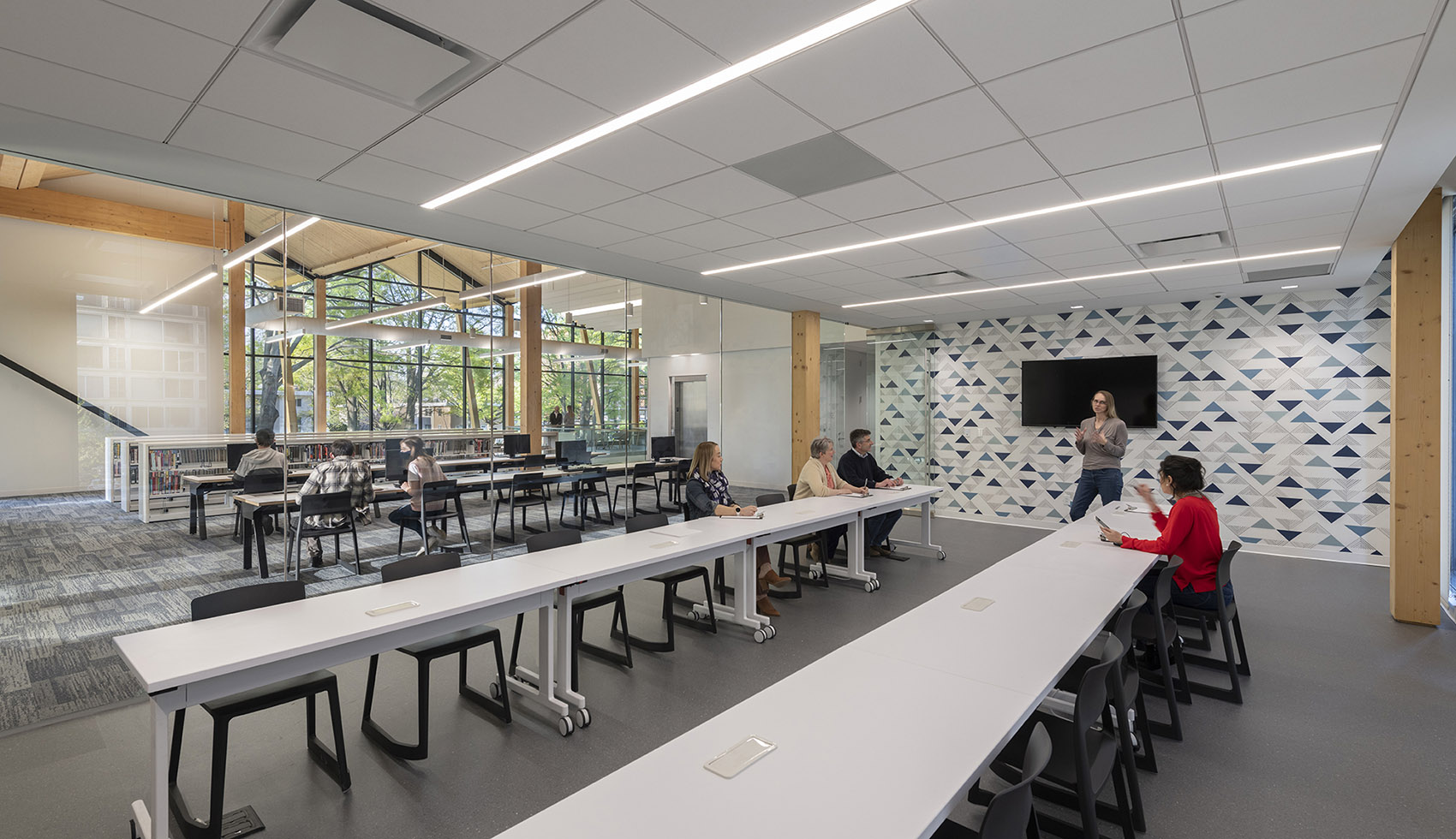 华盛顿特区公共图书馆西南馆丨美国华盛顿丨Perkins&Will-33