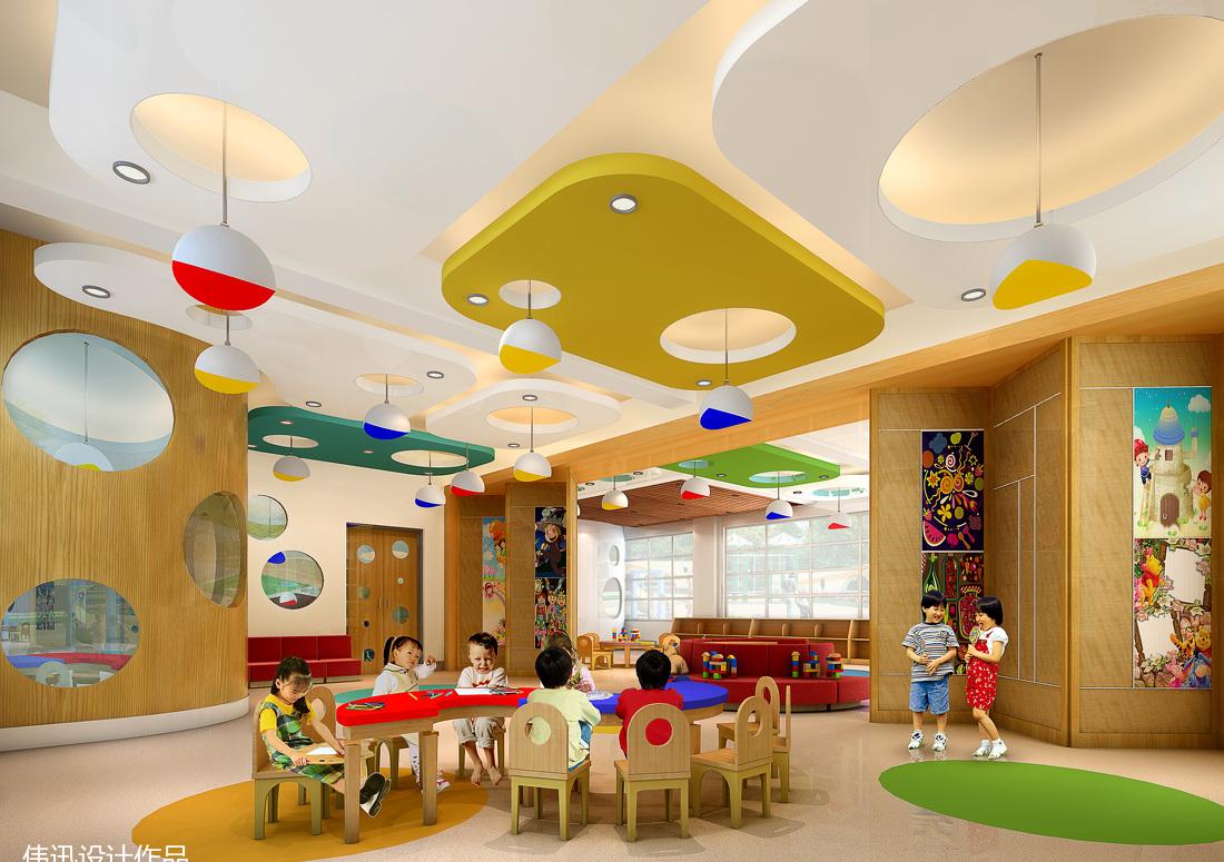 晓港中马路幼儿园室内设计-5