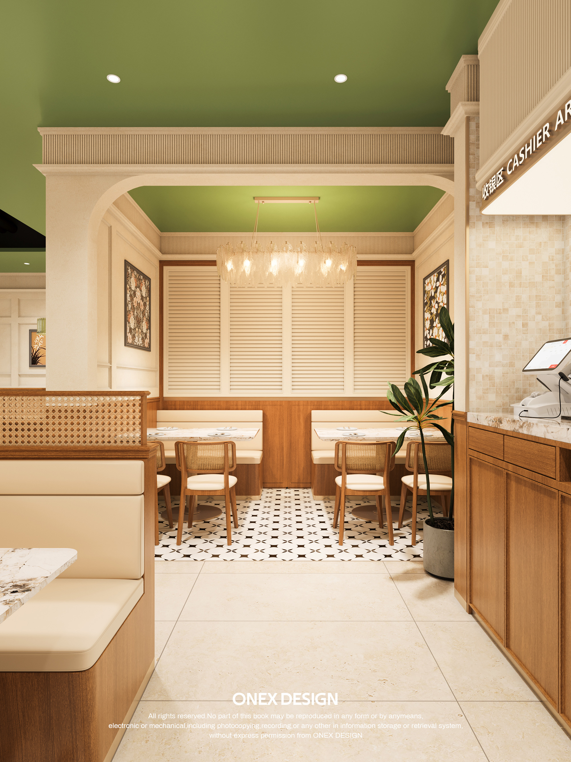 咔坤咔 · 泰国花园餐厅设计 | ONEXDESIGN-15