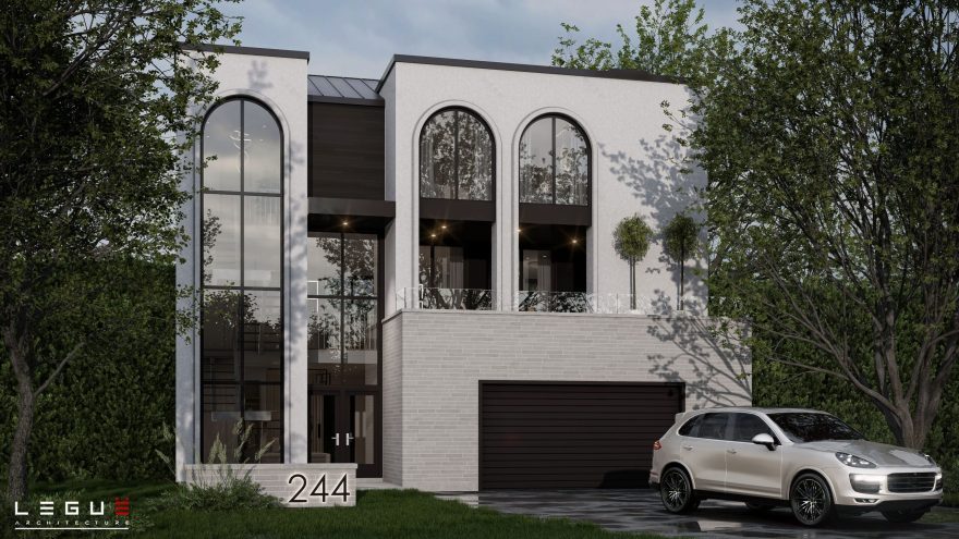 房屋平面图 Ë·244丨Leguë Architecture-55