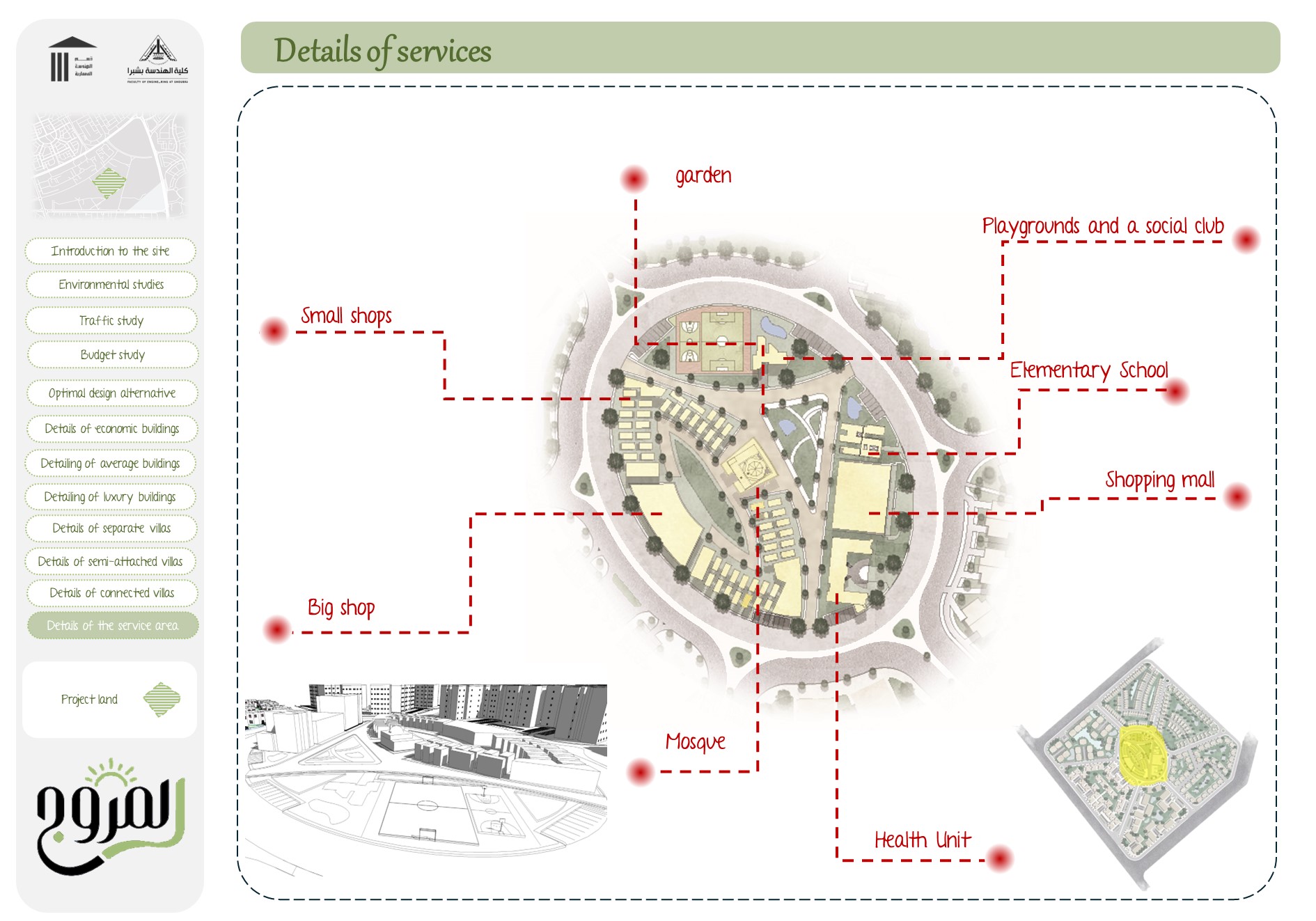 Design of a residential neighborhood in New Cairo-16