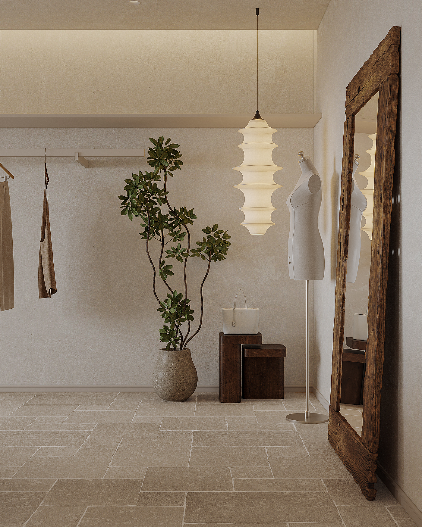 Vike表现新作  轻法式乡村服装工作室丨末舍设计-10