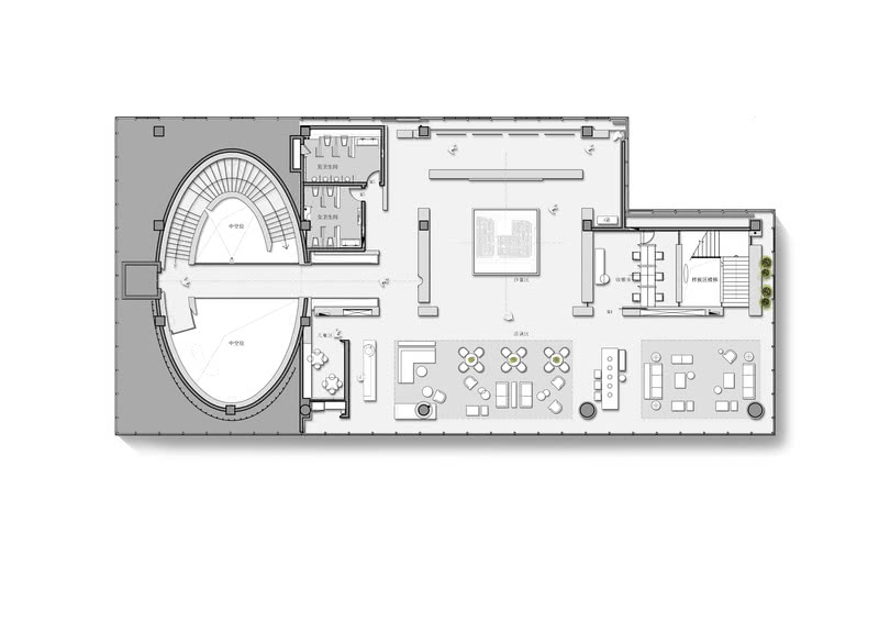 郑州天汇体验馆——弧形空间与光的完美融合-31