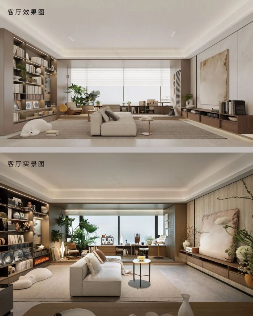 重庆万科星光天空之城C2户型样板房丨中国重庆丨深圳GNU金秋设计(硬装)-48