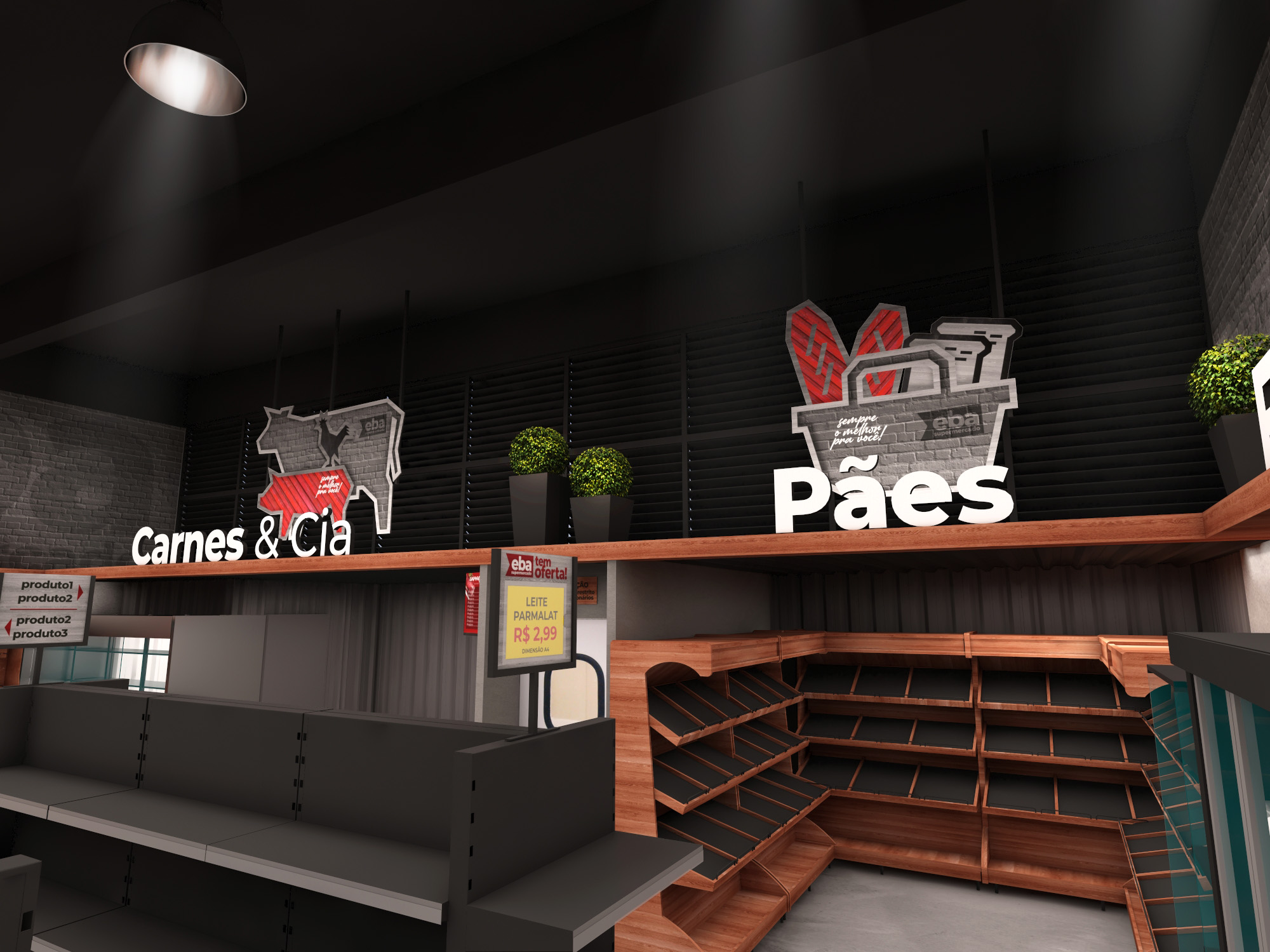 Eba Supermarket Signage | Comunicação Visual-4