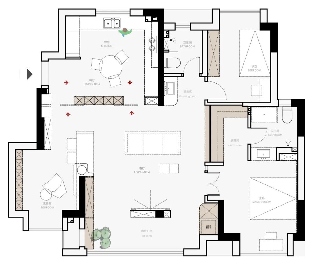 夫妻+猫之屋！去风格化，自然、松弛、可以奔跑的大储物LDK之家-16