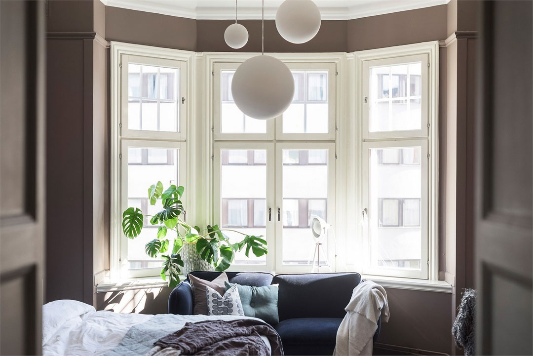 斯德哥尔摩公寓 | 厨房里的儿童房,独特的设计亮点-23