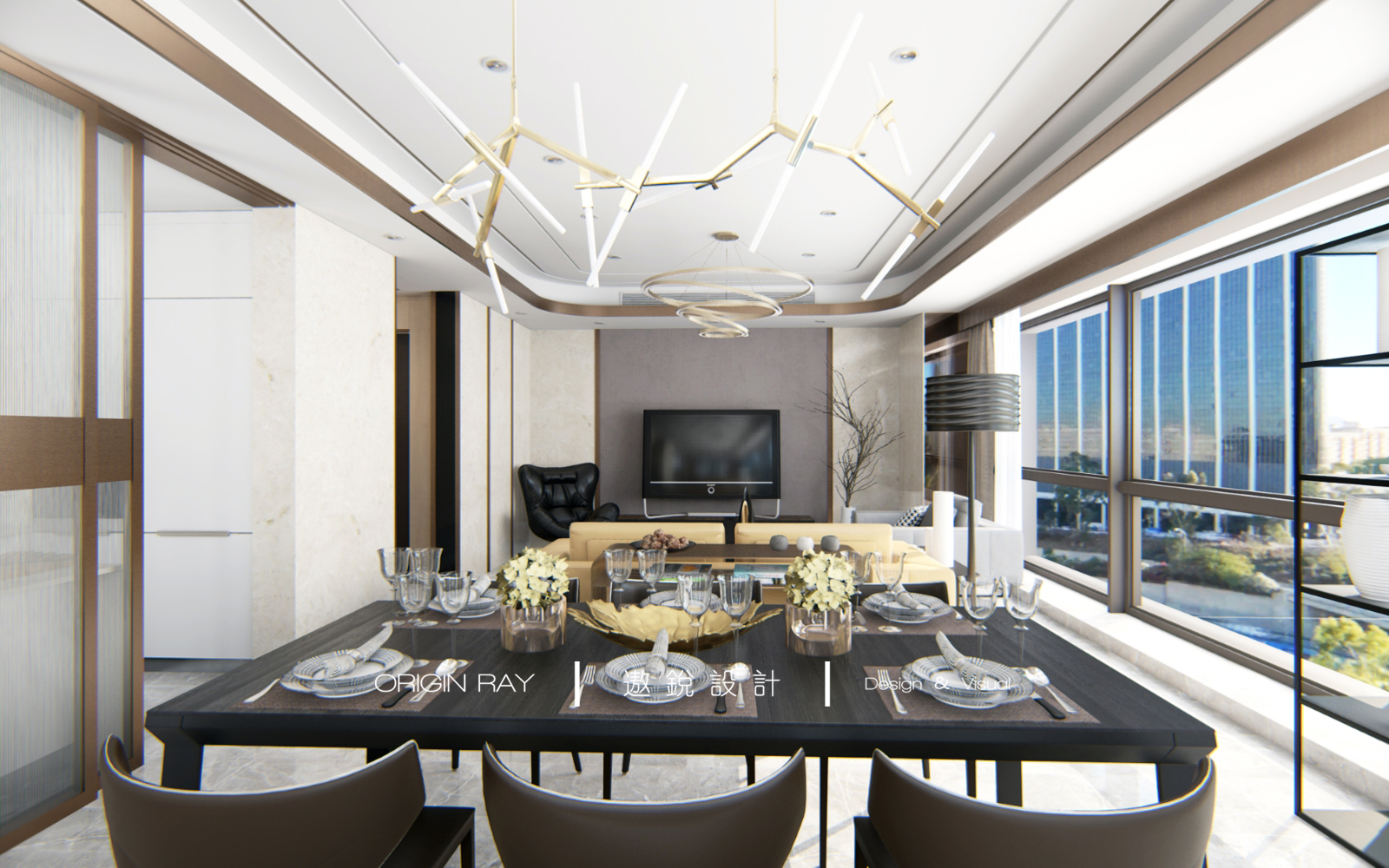 万科翡翠滨江精装设计,梁志天团队打造,UE4 引擎展示软装魅力-16