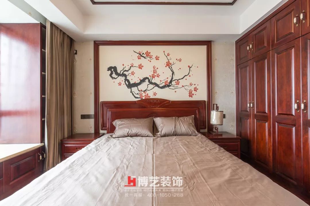 《暗香》张越——简约中式样板房设计-24