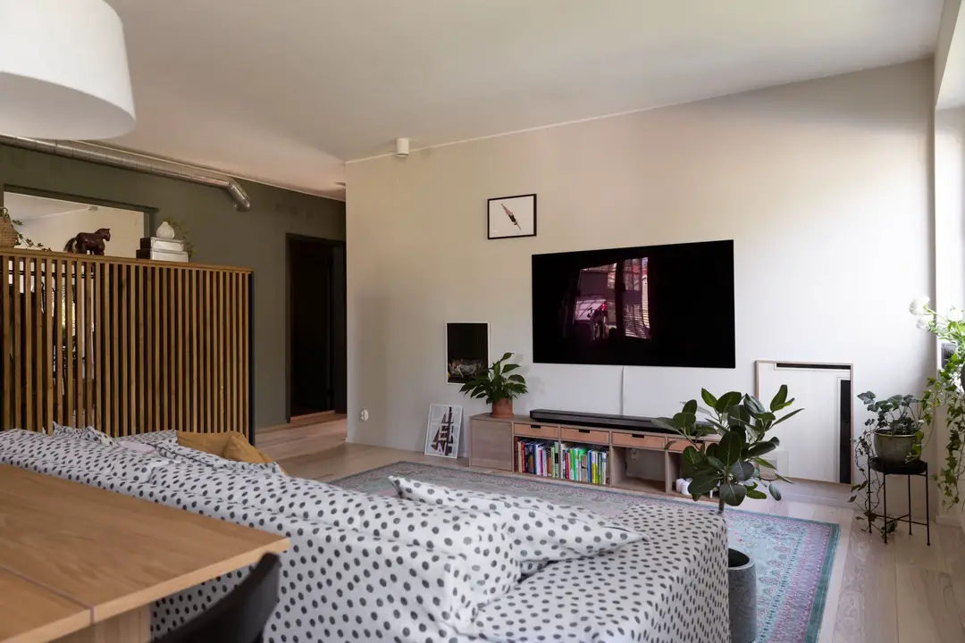 打造实用美观的客厅入口 | 瑞典家庭公寓设计-12